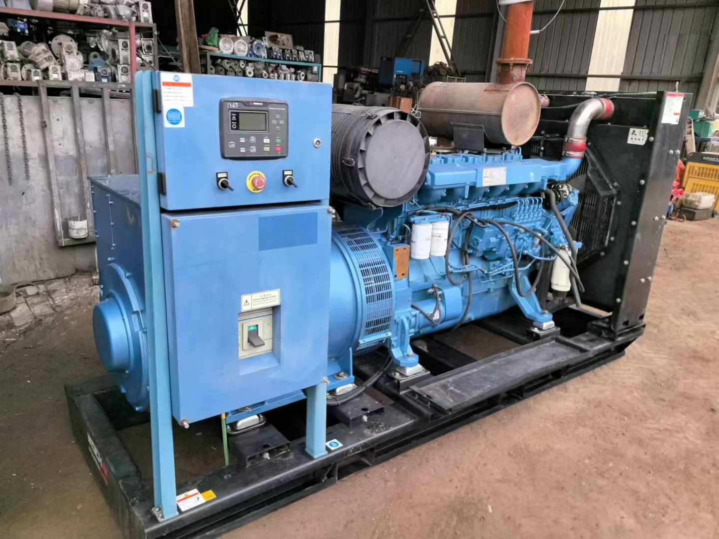 尉氏500kW 柴油发电机组可带动设备功率的计算公式是什么？